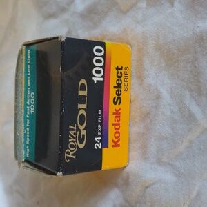 Kodak  35mm film Royal gold select series 1000 24 exp new expired